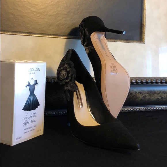 Sophia Webster Black Suede Shoes - Size 9 (39) New - Picture 6 of 8